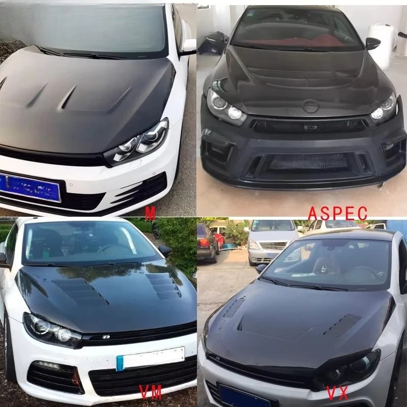 High Performance Front Bonnet for VW Scirocco Vent Hood